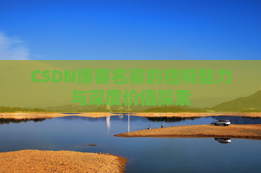 CSDN博客名称的独特魅力与深度价值探索 CSDN博客名称的独特魅力与深度价值探索